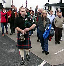 photo of festival crowd at Bowmore
