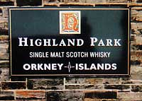 image of Highland Park sign
